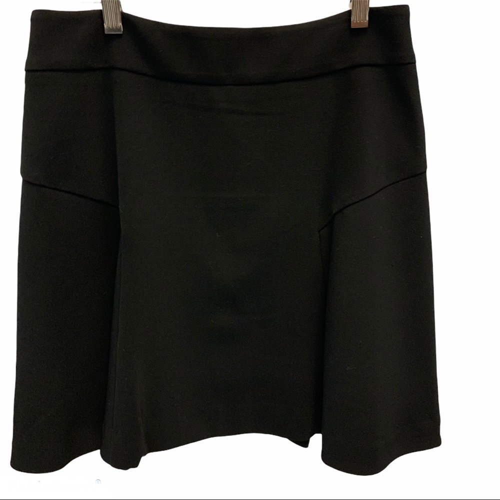 Express Black A-line Skirt size 6